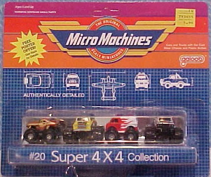 Details about   3 x 1990 Micro Machine 4x4 Muscle Machine Truck Ur choice of 1 