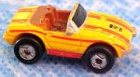 Orange and Red Tail Lights, Side Stripe Goes Past Front Wheels