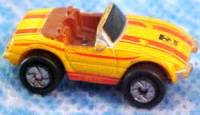 Red and Orange Tail Lights, Side Stripe Stops at Front Wheels